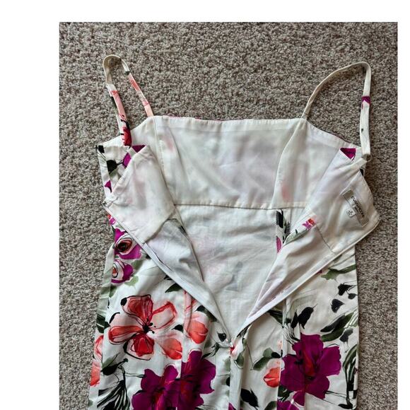 Evan-Picone size women's 12, summer floral dress - Picture 6 of 8
